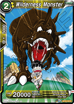 DBS Saiyan Showdown BT15-105 Wilderness Monster