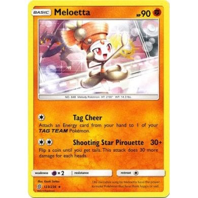 SM Unified Minds 123/236 Meloetta