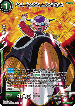 DBS Supreme Rivalry BT13-078 Frieza, Demolisher of Planet Vegeta