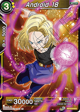 DBS Supreme Rivalry BT13-110 Android 18