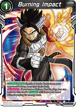 DBS Rise of the Unison Warrior BT10-142 Burning Impact Foil