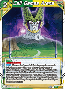 DBS Universal Onslaught BT9-124 Cell Games Arena Foil