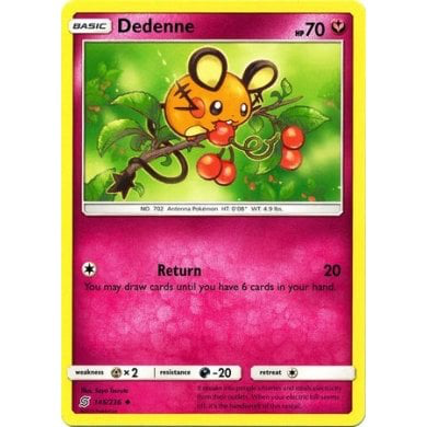 SM Unified Minds 145/236 Dedenne