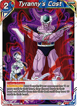 DBS Universal Onslaught BT9-108 Tyranny's Cost Foil