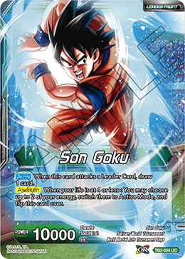 DBS World Martial Arts Tournament TB2-034 Son Goku (Leader) Foil