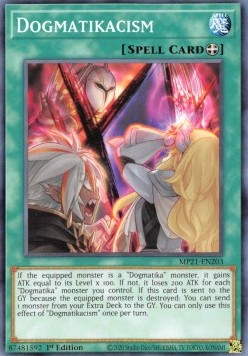 Yu-Gi-Oh! 2021 Tin of Ancient Battles Mega Pack MP21-EN203 Dogmatikacism