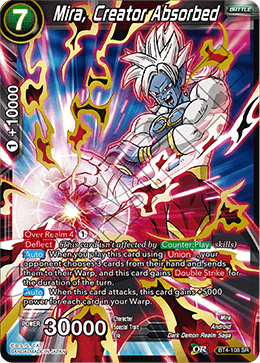 DBS Colossal Warfare BT4-108 Mira Creator Absorbed (SR)