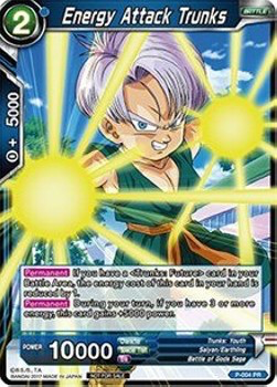 DBS Promotion Card P-004 Energy Attack Trunks