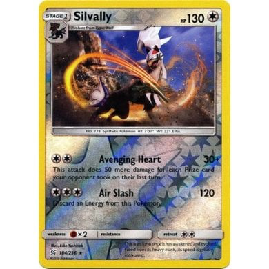 SM Unified Minds 184/236 Silvally Reverse Holo