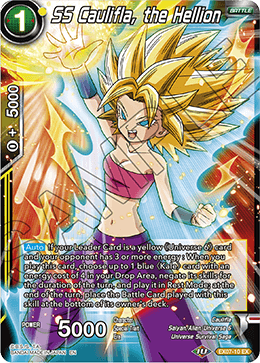 DBS Expansion Set 07: Magnificent Collection - Fusion Hero EX07-10 SS Caulifla, the Hellion