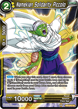 DBS Clash of Fates TB3-055 Namekian Solidarity Piccolo Foil