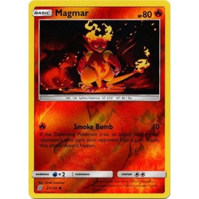 SM Unified Minds 021/236 Magmar Reverse Holo