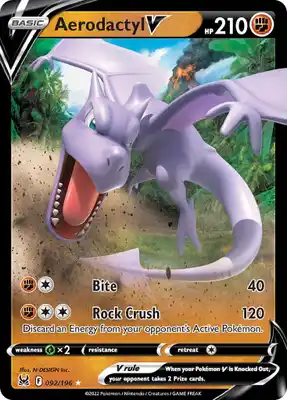 SWSH Lost Origin 092/196 Aerodactyl V