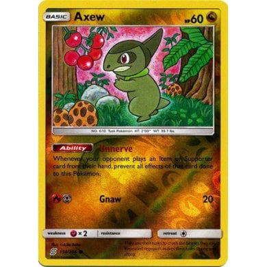 SM Unified Minds 154/236 Axew Reverse Holo