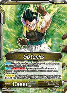 DBS Rise of the Unison Warrior BT10-092 Gotenks (Leader) Foil