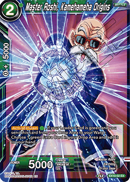 DBS Expansion Set 10: Namekian Surge EX10-02 Master Roshi, Kamehameha Origins Foil
