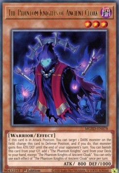 Yu-Gi-Oh! Maximum Gold El Dorado MGED-EN078 The Phantom Knights of Ancient Cloak