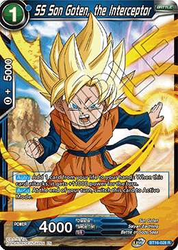 DBS Realm of the Gods BT16-028 SS Son Goten, the Interceptor