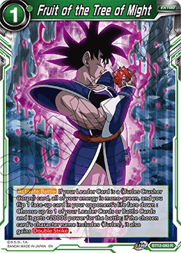 DBS Vicious Rejuvenation BT12-083 Fruit of the Tree of Might Foil