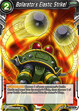 DBS Draft Box 5: Divine Multiverse DB2-162 Bollarator's Elastic Strike!