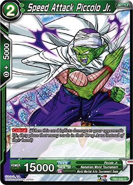 DBS World Martial Arts Tournament TB2-040 Speed Attack Piccolo Jr. Foil