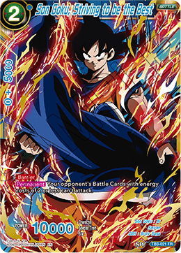 DBS Clash of Fates TB3-021 Son Goku, Striving to be the Best (FR)