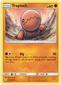 SM Cosmic Eclipse 108/236 Trapinch