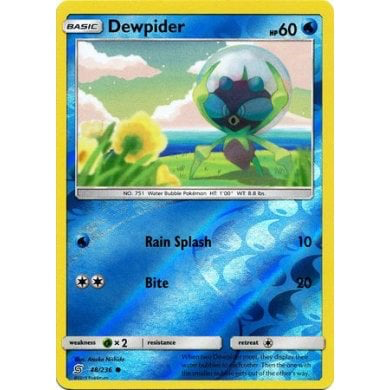 SM Unified Minds 048/236 Dewpider Reverse Holo