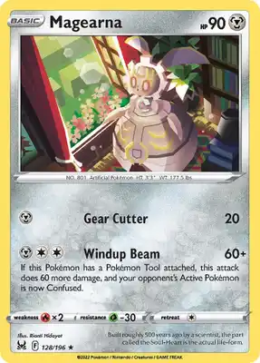 SWSH Lost Origin 128/196 Magearna Reverse Holo