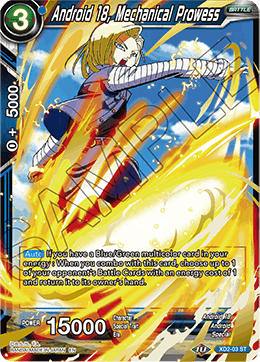 DBS Expert Deck: Android Duality XD2-03 Android 18, Mechanical Prowess