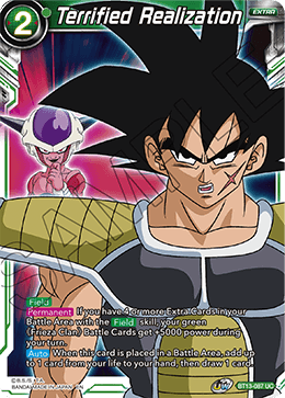 DBS Supreme Rivalry BT13-087 Terrified Realization