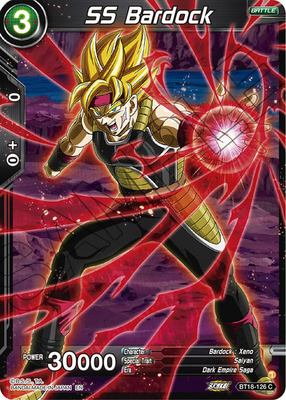 DBS Dawn of the Z-Legends BT18-126 SS Bardock Foil