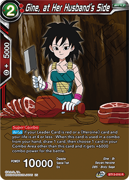 DBS Supreme Rivalry BT13-016 Gine, at Her Husband's Side Foil