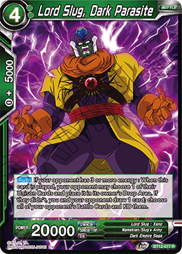 DBS Vicious Rejuvenation BT12-077 Lord Slug, Dark Parasite