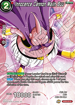 DBS Expansion Set 06: Special Anniversary Box EX06-05 Innocence Cannon Majin Buu