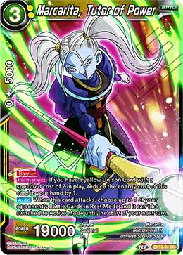 DBS Expansion Set 12: Universe 11 Unison EX12-04 Marcarita, Tutor of Power Foil