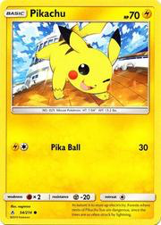 SM Unbroken Bonds 054/214 Pikachu