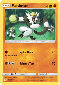 SM Cosmic Eclipse 125/236 Passimian Reverse Holo