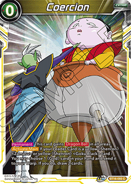 DBS Realm of the Gods BT16-093 Coercion