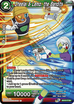 DBS Expansion Set 13: Special Anniversary Box 2020 EX13-17 Cheelai & Lemo, the Bandits Foil