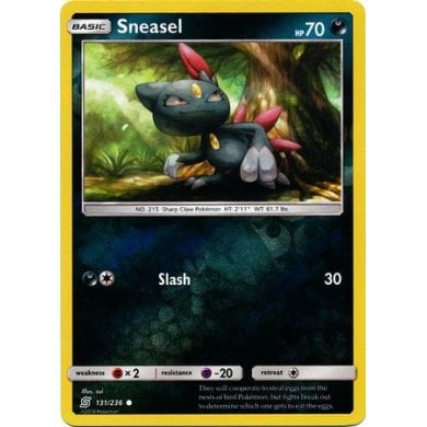 SM Unified Minds 131/236 Sneasel Reverse Holo