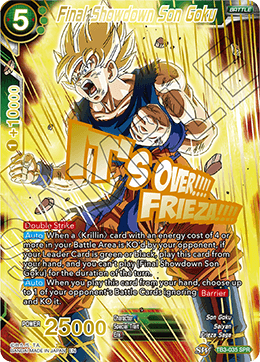 DBS Clash of Fates TB3-035 Final Showdown Son Goku (SPR)