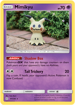 SM Cosmic Eclipse 097/236 Mimikyu Reverse Holo