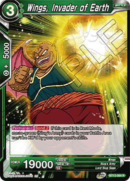 DBS Vicious Rejuvenation BT12-064 Wings, Invader of Earth
