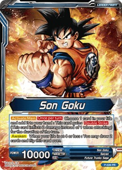 DBS Promotion Card P-026 Son Goku (Leader) Foil