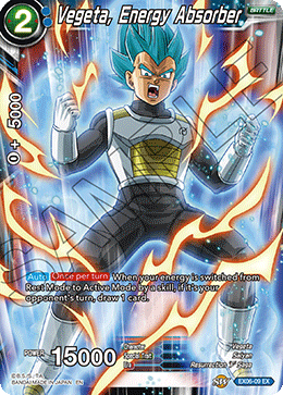DBS Expansion Set 06: Special Anniversary Box EX06-09 Vegeta, Energy Absorber Foil