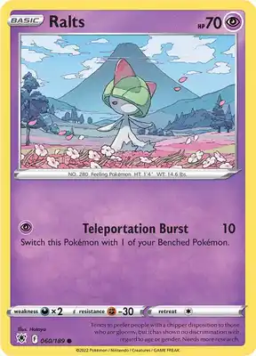 SWSH Astral Radiance 060/189 Ralts