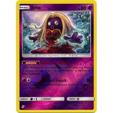 SM Unified Minds 076/236 Jynx Reverse Holo