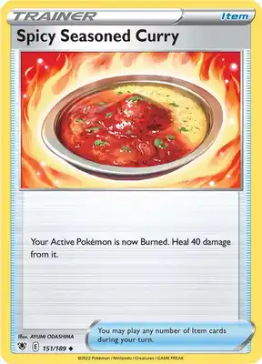 SWSH Astral Radiance 151/189 Spicy Seasoned Curry