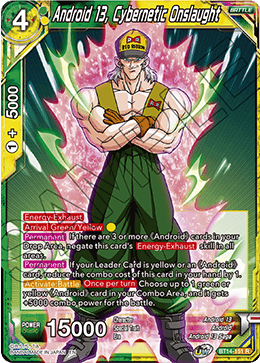 DBS Cross Spirits BT14-151 Android 13, Cybernetic Onslaught